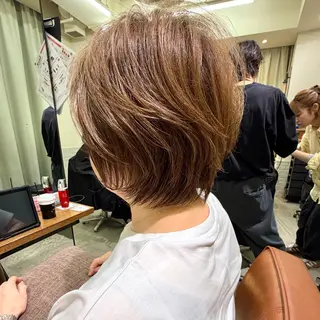 ショート 🐧銀座/ショート/ ショートボブ広瀬🐧のヘアスタイル