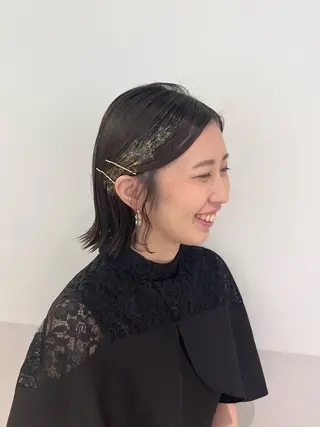 ショート 似合わせレイヤー/ 美髪縮毛矯正/ミナエのヘアスタイル