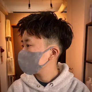 ショート パーマ メンズ 立川メンズカット/ メンズパーマ💈三上のヘアスタイル