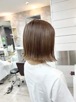 ショート 縮毛矯正✖髪質改善 仁木伸明のヘアスタイル