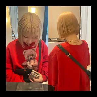 ショート カラー mai / linoah˚✧のヘアスタイル