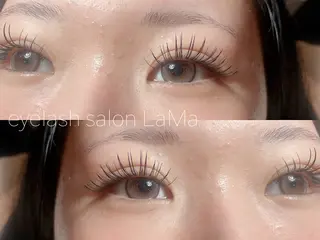 マツエク・マツパ LaMa Aのマツエク・マツパデザイン