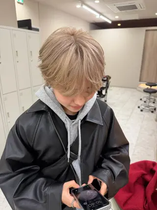 ショート 福田 美波のヘアスタイル