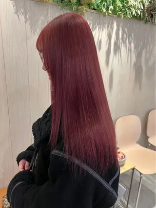 ロング 浅岡 太陽のヘアスタイル