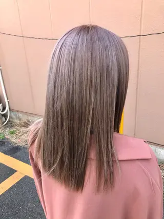 カラー ダブルスキルエクステ /羽エクステ白石宇由のヘアスタイル