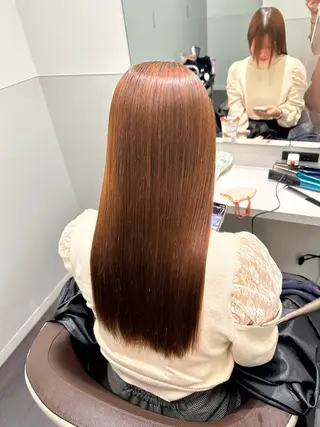 セミロング 美髪特化✨ 伊織✨縮毛矯正✨のヘアスタイル