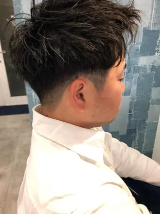 ショート メンズ Noyヨシモト ヒロトのヘアスタイル
