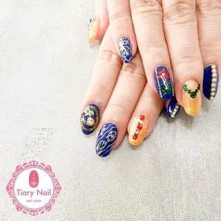ネイル tiarynail K K🐼のネイルデザイン