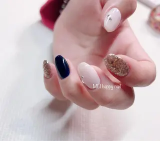 ネイル 北浦和 自爪育成ケアのネイルデザイン