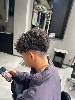ショート ヘアアレンジ メンズ メンズヘア静岡 ✂︎Ryuheiのヘアスタイル