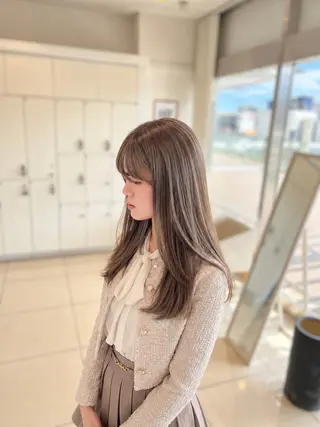 ロング カラー 金子 直樹のヘアスタイル