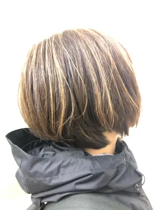 カラー 🌻透明感カラー🌻 阿井希良梨のヘアスタイル
