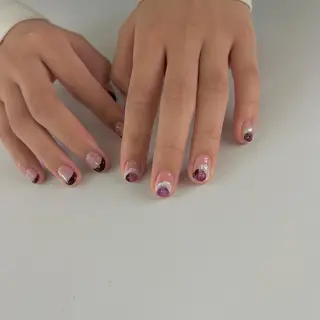 ネイル 《ニュアンスネイル》 risaのネイルデザイン