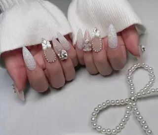 セミロング Aila Nail ShinOkubo所属・Aila Nail ShinOkuboのネイルデザイン