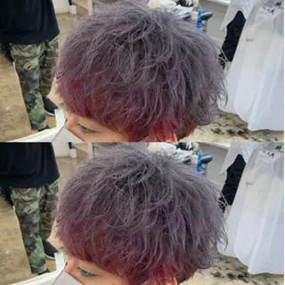 ショート カラー メンズ メンズ専門店 店長 小柳 裕夢のヘアスタイル