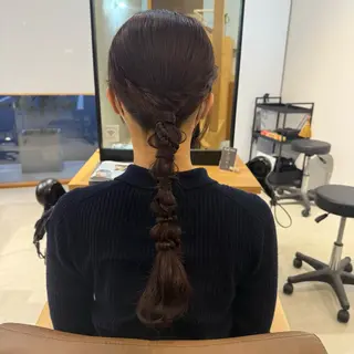 ロング ヘアアレンジ see. アズサのヘアスタイル