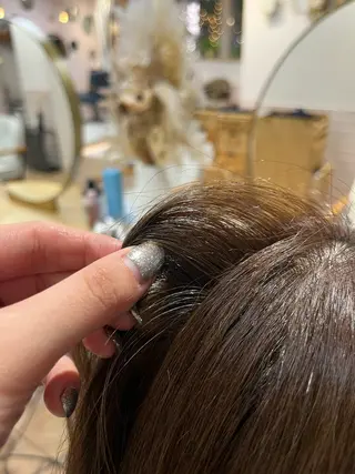 ロング カラー みさき/レイヤー/ハ ッシュカット/パーマのヘアスタイル
