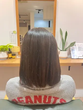 ミディアム 武田 綺音のヘアスタイル