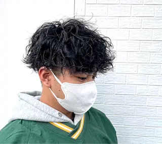 パーマ メンズ 【メンズ特化】 池田大成✂︎のヘアスタイル