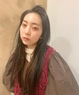 ロング sakamoto sayaのヘアスタイル