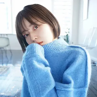 ショート 草野ゆずき⌇縮毛矯正 ⌇Wカラー⌇レイヤーのヘアスタイル