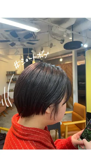 ショート ハイトーン 🌷ハルミ🌷のヘアスタイル