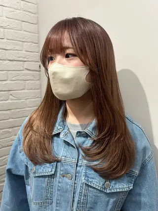 ロング レイヤーカット‎🤍 /ともえ🤎🧸のヘアスタイル