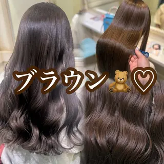ロング カラー 透明感カラー/ ななみのヘアスタイル
