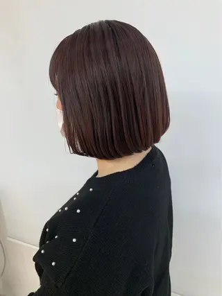 ショート カラー 高野 莉夕のヘアスタイル