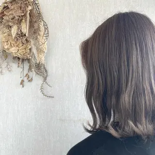 ミディアム bisou_ SAEのヘアスタイル