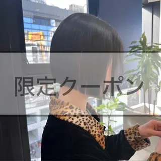 MIYU透明感カラー ブリーチなしWカラーのヘアスタイル