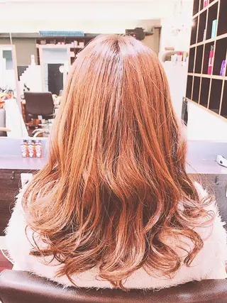 ミディアム セミロング 前之園 ひかるのヘアスタイル