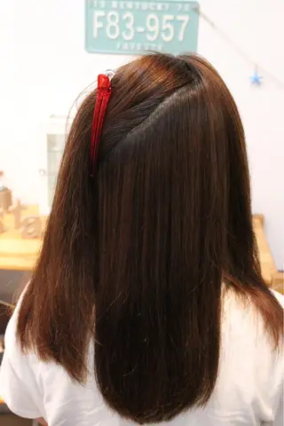 ロング 田口 信雄のヘアスタイル