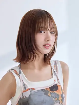 ミディアム 透明感🩷／艶髪 💗Misakiのヘアスタイル