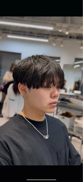 メンズ ニュアンス/フェザー メンズカット/Senのヘアスタイル