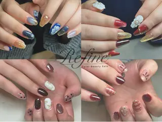 ネイル Refine ネイリスト 坂本のネイルデザイン