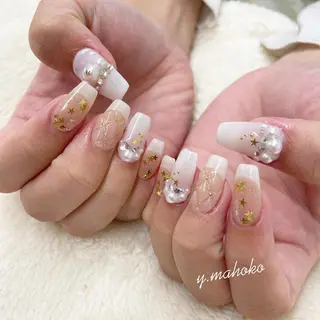 ネイル パラジェル有/ 長さだし/mahoのネイルデザイン