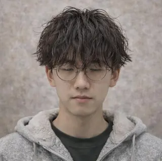 パーマ メンズ ”メンズ”垢抜け🔥 QUATRO片岡のヘアスタイル