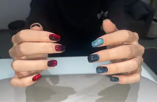 ネイル コネコネイルサロン モデル用のネイルデザイン