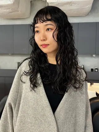 ロング パーマ 🌿【パーマ美容師】 カイチ🌿のヘアスタイル