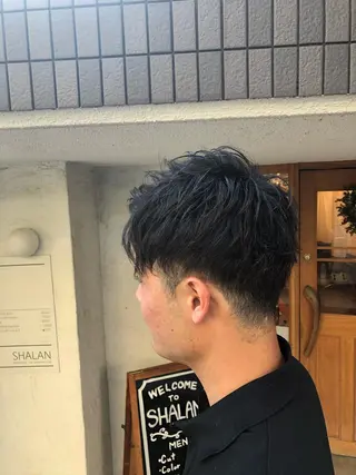 メンズ 透明感カラー/ ブリーチ無し/RYOのヘアスタイル