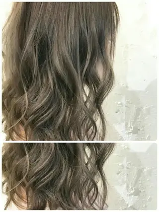 セミロング カラー 白井 秀太郎のヘアスタイル