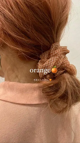ロング やざき ちかのヘアスタイル