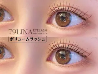 パーマ Linanail Nambaのマツエク・マツパデザイン