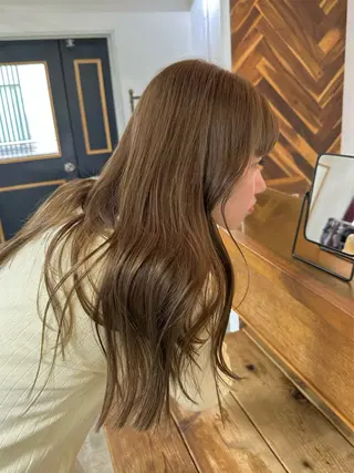 ロング NAGISA 🎀透明感カラー🎀のヘアスタイル