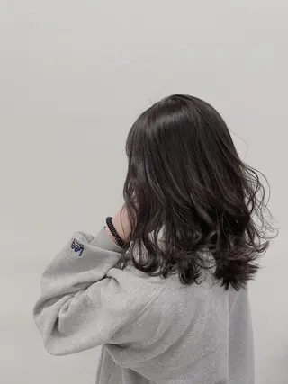 ミディアム ヘアアレンジ 透明感×韓流ハイ トーン🫧RYUTAのヘアスタイル
