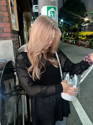 ロング 室屋 鈴音のヘアスタイル