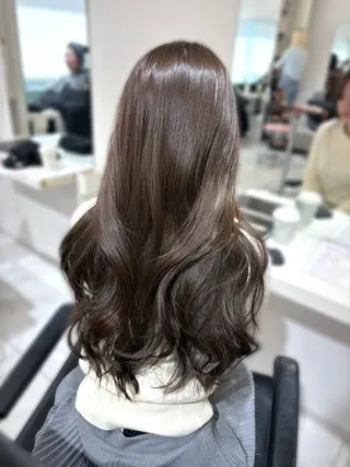 ロング カラー haruka /韓国レイヤーのヘアスタイル