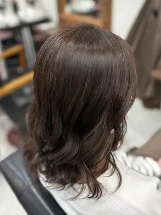 セミロング 黒木 爽空のヘアスタイル