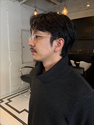 パーマ メンズ デザインパーマ🌀 KAISEIのヘアスタイル